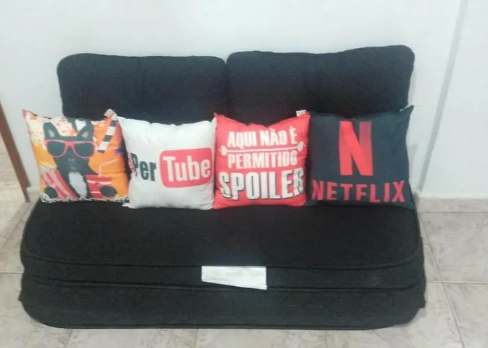 100 Mts Praia Toalha Banho Roupa Cama Wi-Fi Ar Condicionado Port 24 Hs